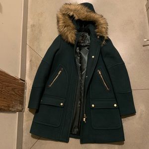 J Crew Stadium Coat by Nello Gori Size 00